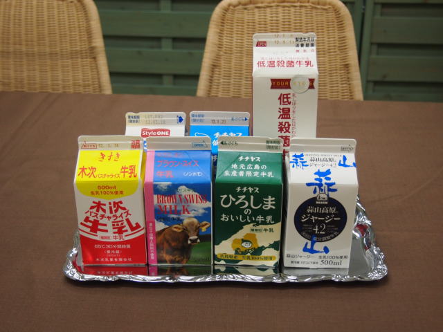 牛乳は成分無調整