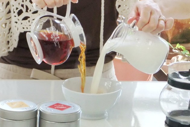 紅茶とミルクのベストバランス