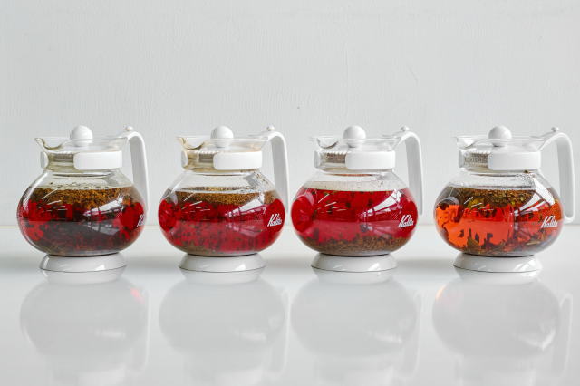 ガラス製ティーポット300cc用