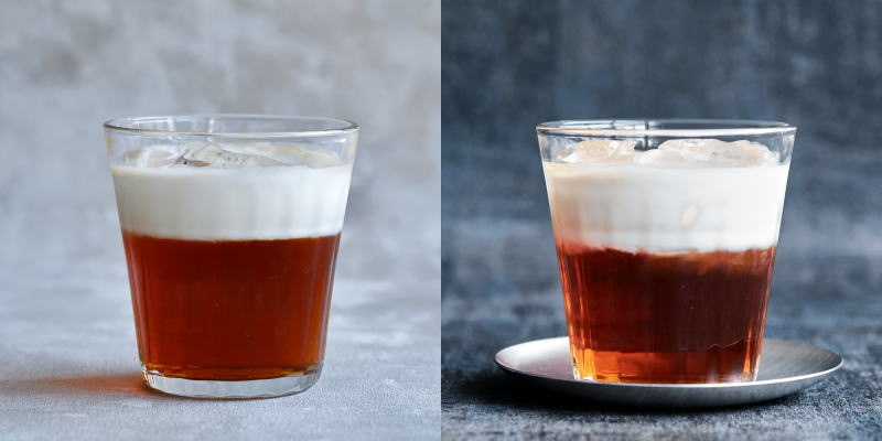 同じ分量のセパレートティー