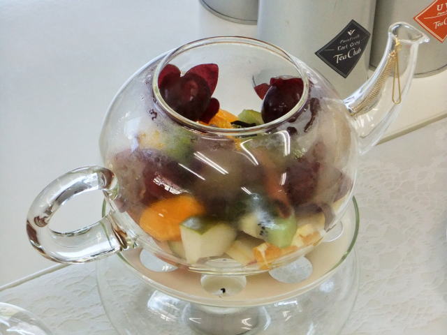 フルーツティーの材料