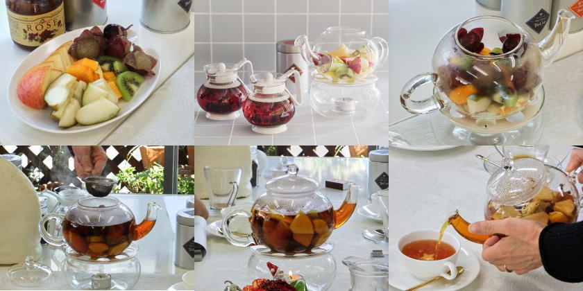 フルーツティーの作り方