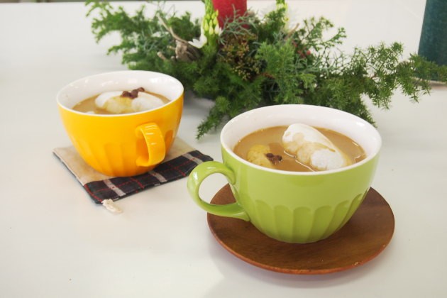 ミルクティーぜんざい