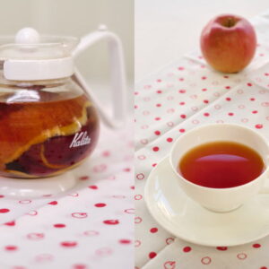 アップルティー「リンゴの皮で作る方法」