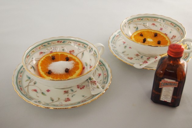 オレンジクローブティー