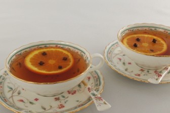 オレンジクローブティー