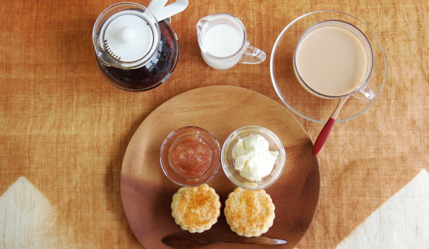 スコーンの相棒クロテッドクリーム