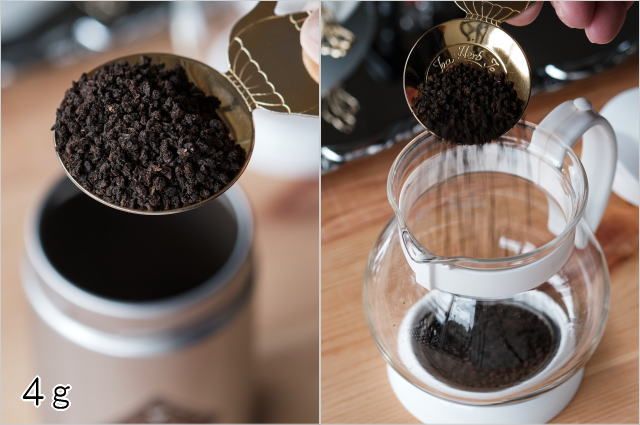 ティーメジャー1杯で約4g