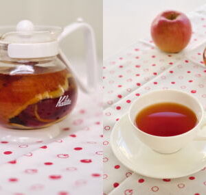 アップルティー「リンゴの皮で作る方法」