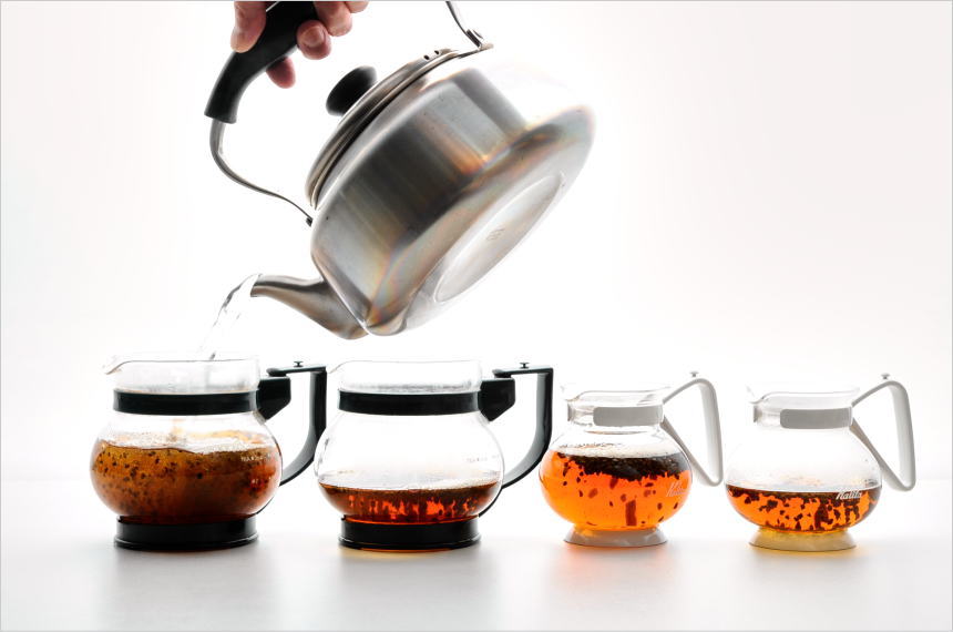 ティーポットの大きさと作る紅茶の量のバランスで紅茶の味は変わる