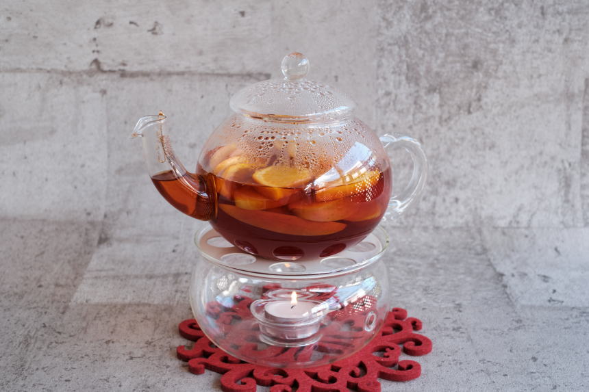 オレンジアップルティー