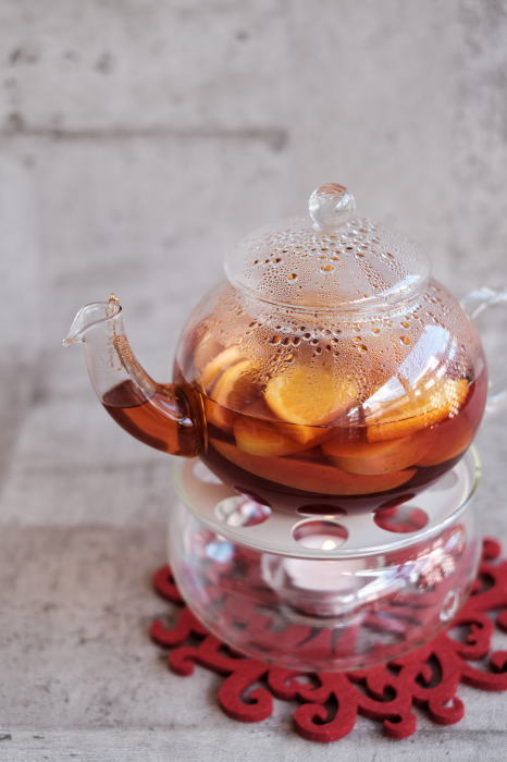 オレンジアップルティー