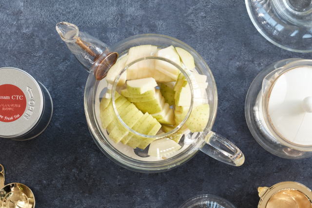 リンゴの切り方