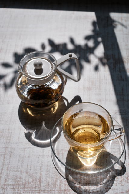 ダージリンファーストフラッシュの水色