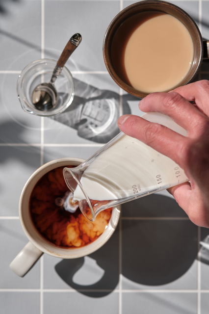 コクのあるミルクティーとあっさりしたミルクティー