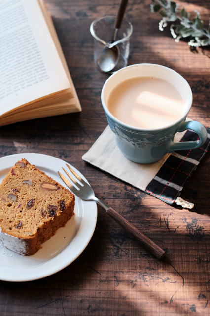 あっさりしたミルクティー