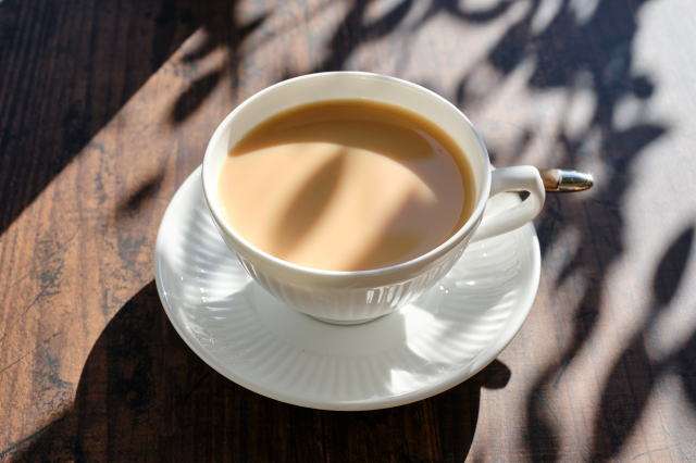 アッサムCTCのミルクティー