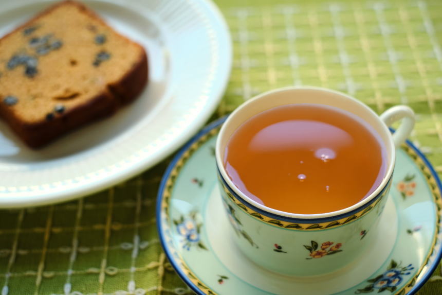 ダージリンファーストフラッシュ2021ジャンパナ茶園と黒豆＆きなこパウンドケーキのペアリング