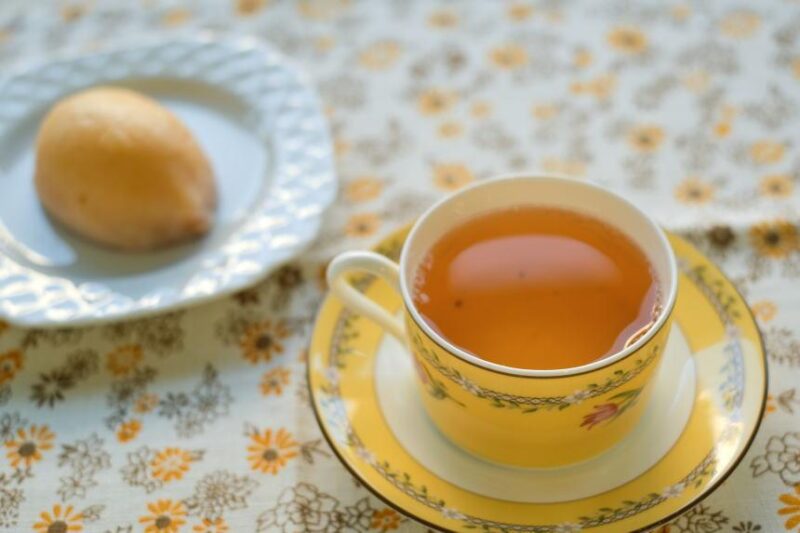 ダージリンファーストフラッシュ2021グームティー茶園と広島レモンケーキ