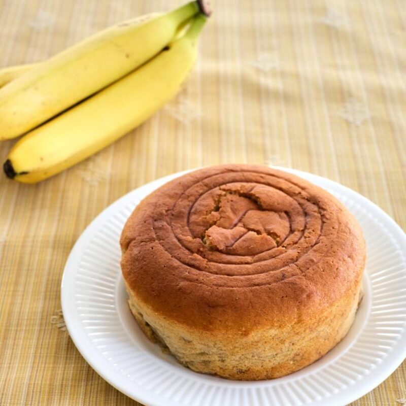 まるでバナナを食べているようなバナナケーキ