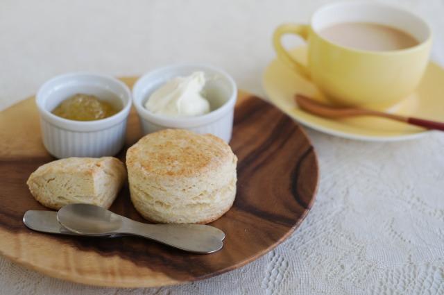 牛乳だけ（卵ナシ）のスコーン