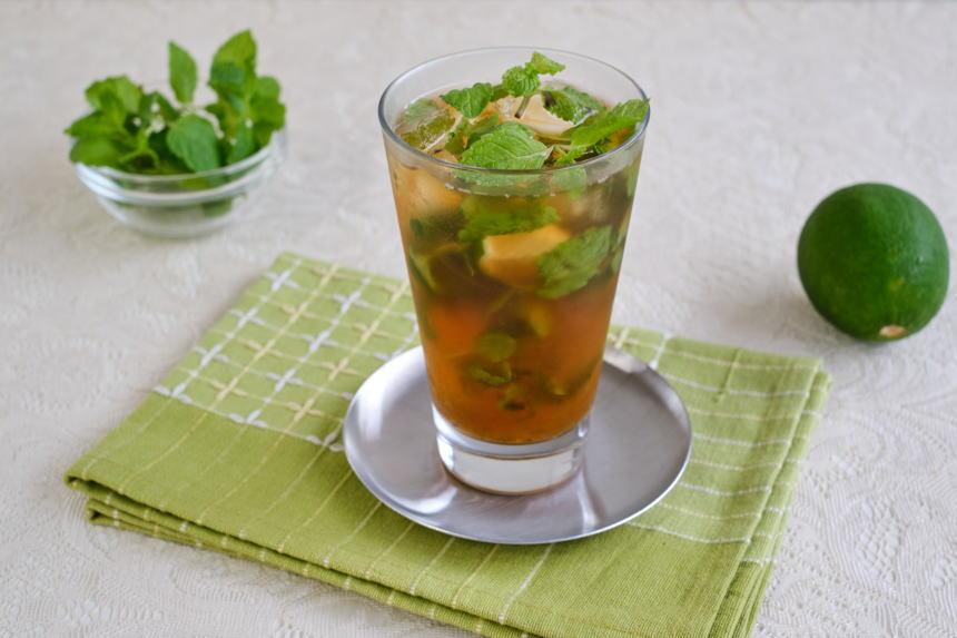 ティーモヒート(モクテル)の作り方