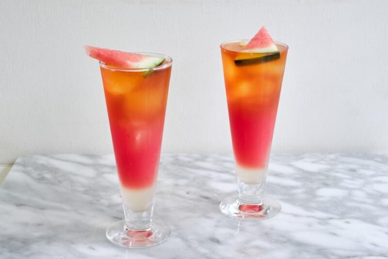 スイカアイスティー（モクテル）の作り方