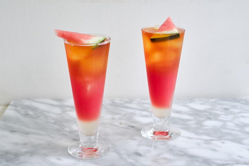 スイカアイスティー（モクテル）の作り方