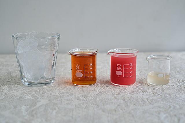 ソルティースイカティーの材料