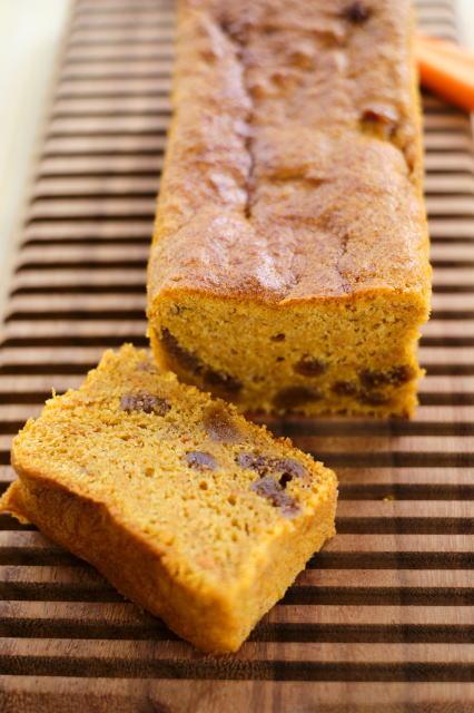 ドライイチジク入りキャロットケーキ