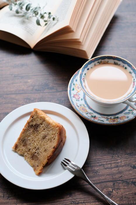 バター不使用オイルで作るバナナケーキ