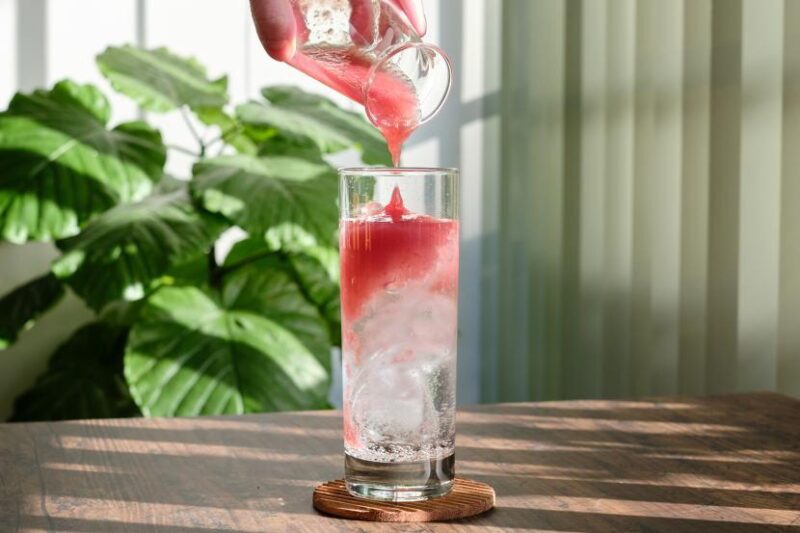 紅玉リンゴソーダ