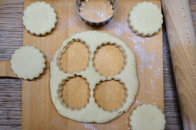 スコーン１番生地と２番生地