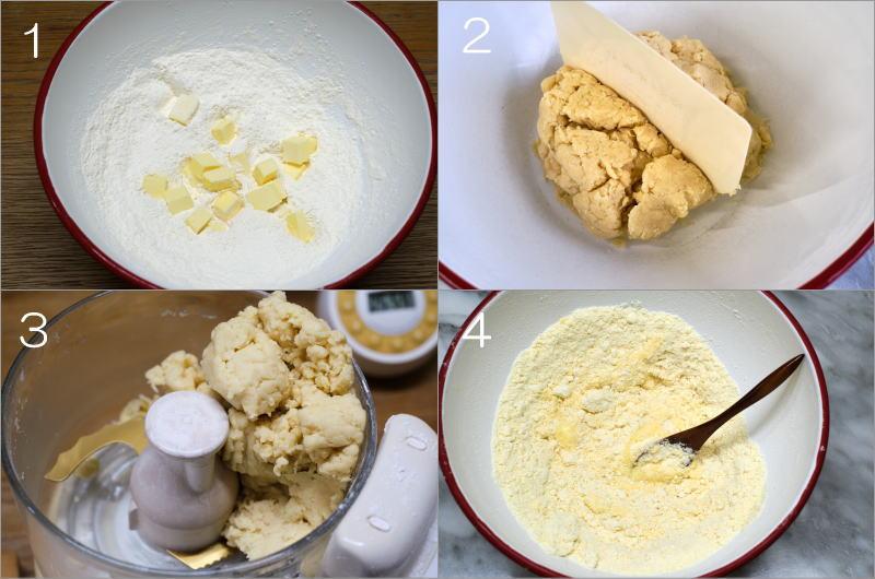 スコーンを4パターンの作り方で作ってみました。