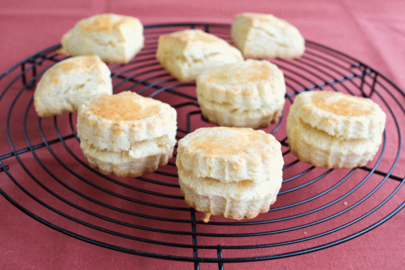 スコーンの作り方「2」フードプロセッサーと手作りの混合