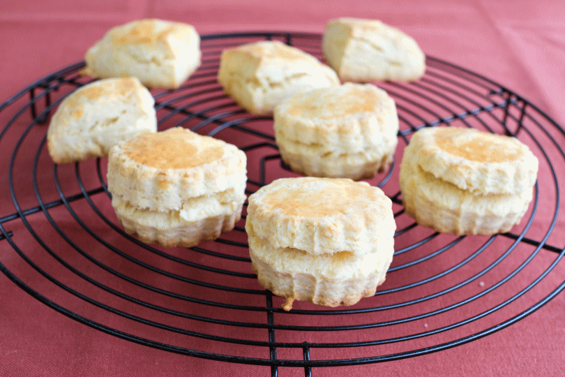 スコーンの作り方「2」フードプロセッサーと手作りの混合