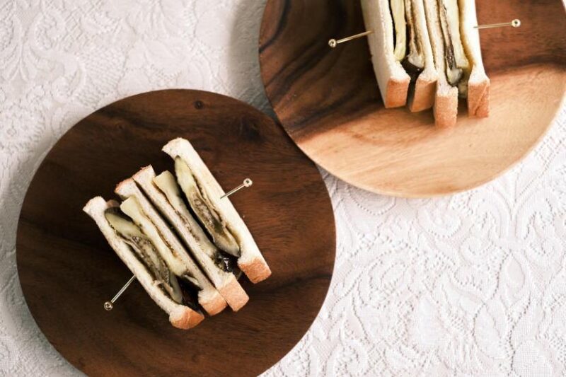 大和丸ナスのサンドイッチ