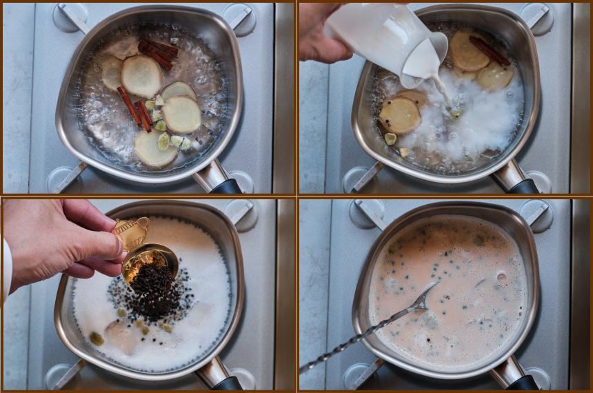 スパイスチャイの作り方