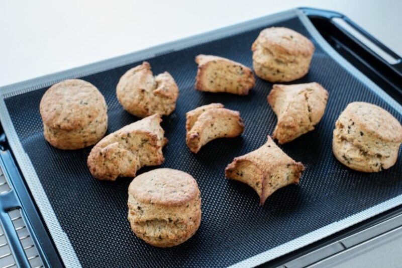 キャラメルティーのスコーンを作りました。