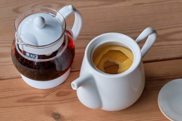 リンゴの皮で作る「アップルティー」