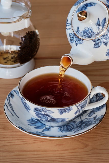 アッサムCTCのストレートティー