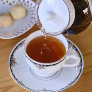 軟水でいれた紅茶と硬水でいれた紅茶