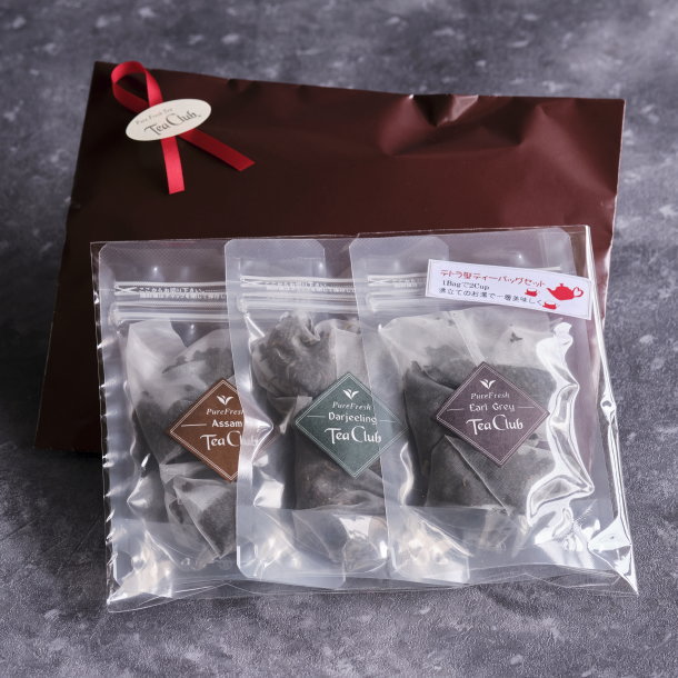 ティーバッグプチギフト（ダージリン／アッサム／アールグレイ）