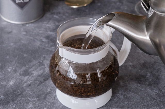 中が見えるから湯量を間違えない