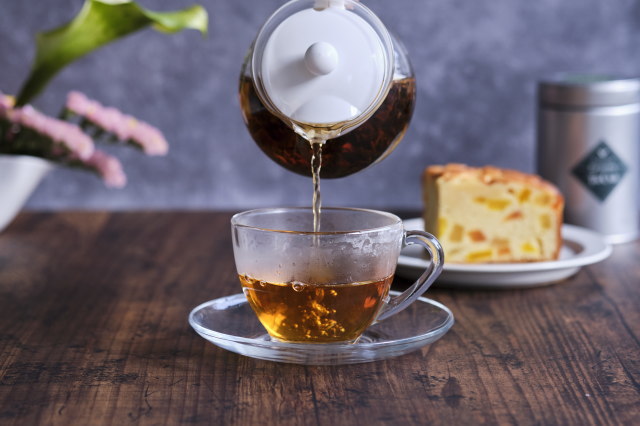 茶漉しが付いているから注ぐのが簡単