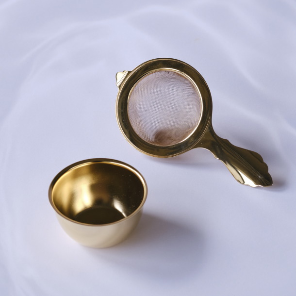 ティーストレーナー受け皿付き