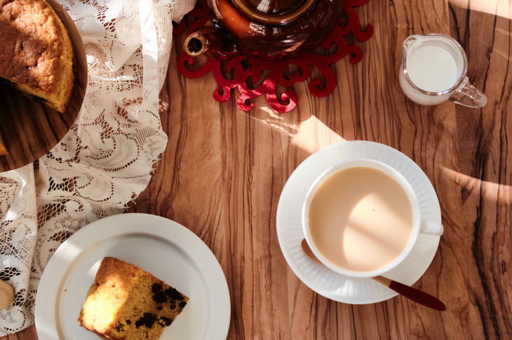 キーマンのミルクティー