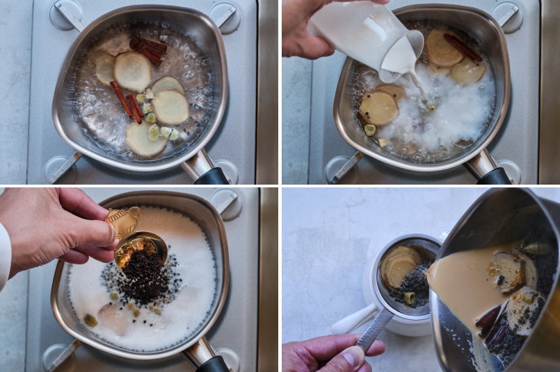 アッサムとスパイスのチャイ