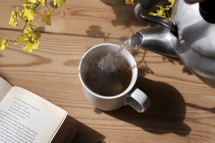 ダージリンティーバッグマグカップで作る