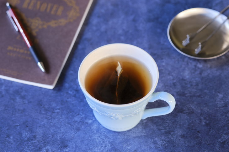 マグカップで作るティーバッグ